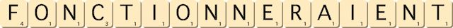 fonctionneraient fonctionneraient