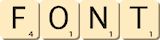 font