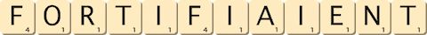 fortifiaient fortifiaient