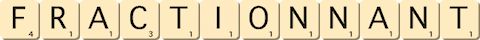 fractionnant fractionnant