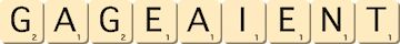 gageaient