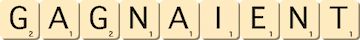 gagnaient