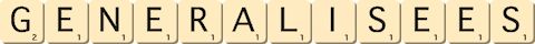 generalisees