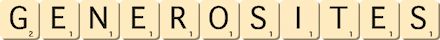 generosites generosites
