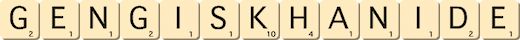 gengiskhanide gengiskhanide