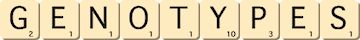 genotypes genotypes