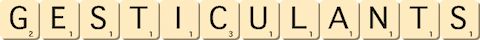 gesticulants gesticulants