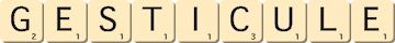 gesticule gesticule