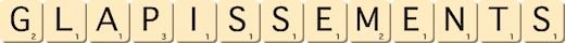 glapissements