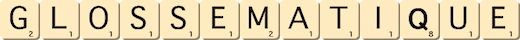 glossematique glossematique