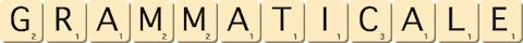 grammaticale grammaticale