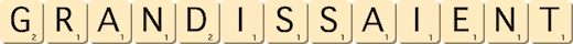grandissaient