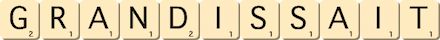grandissait