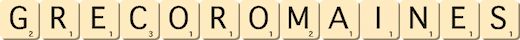 greco-romaines greco-romaines