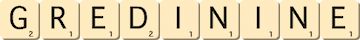 gredin--ine