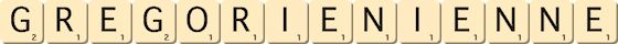gregorien--ienne