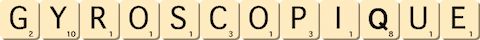 gyroscopique gyroscopique