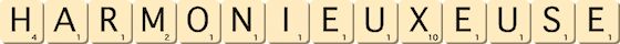 harmonieux--euse