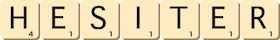 hesiter
