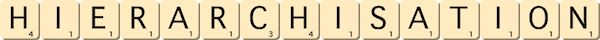 hierarchisation hierarchisation