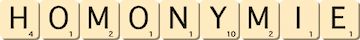 homonymie homonymie