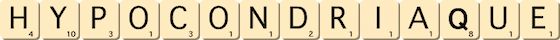 hypocondriaque hypocondriaque