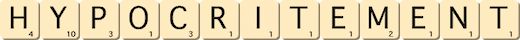 hypocritement hypocritement