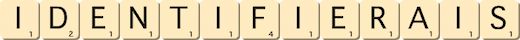 identifierais identifierais