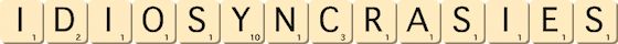 idiosyncrasies idiosyncrasies