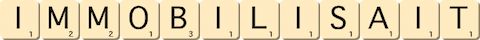 immobilisait