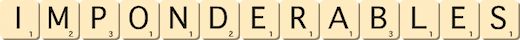 imponderables