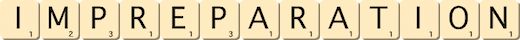 impreparation
