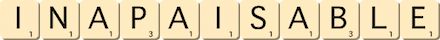 inapaisable inapaisable