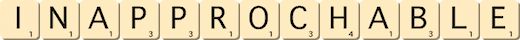 inapprochable
