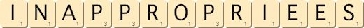 inappropriees inappropriees