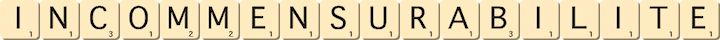 incommensurabilite