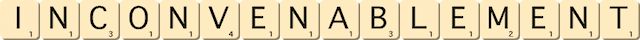 inconvenablement