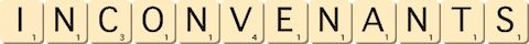 inconvenants inconvenants