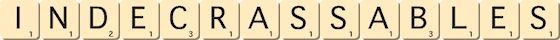 indecrassables indecrassables