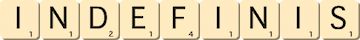 indefinis indefinis