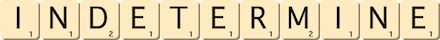 indetermine