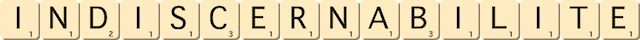 indiscernabilite