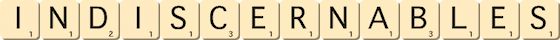 indiscernables indiscernables
