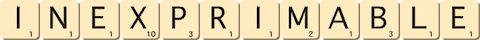 inexprimable