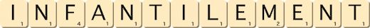 infantilement infantilement