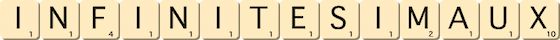 infinitesimaux infinitesimaux