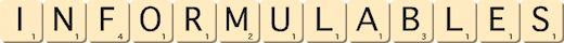 informulables informulables
