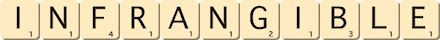 infrangible infrangible