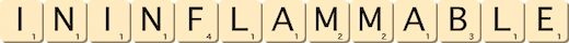 ininflammable