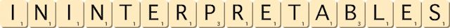 ininterpretables